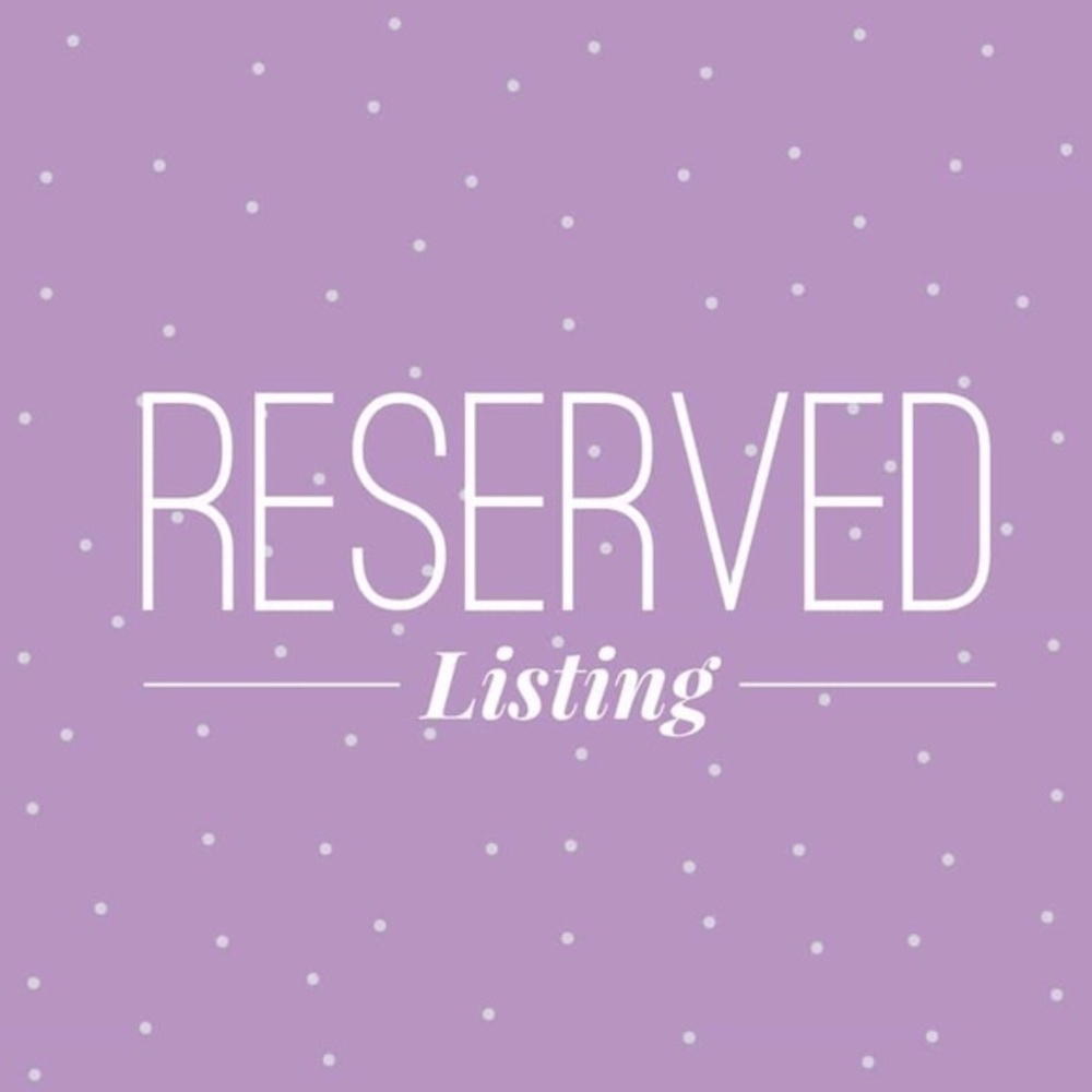 Reserved for shopper